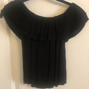 Back off the shoulder top